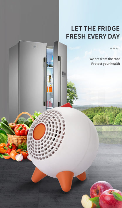 Bacron BW100 Mini Sterilize Air Purifier for Refrigerator  Wardrobe  toilet